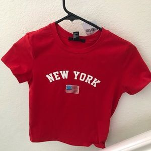 New York Crop top